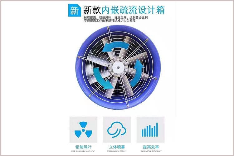 工地炮雾机