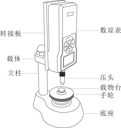 谷物硬度检测仪外形结构